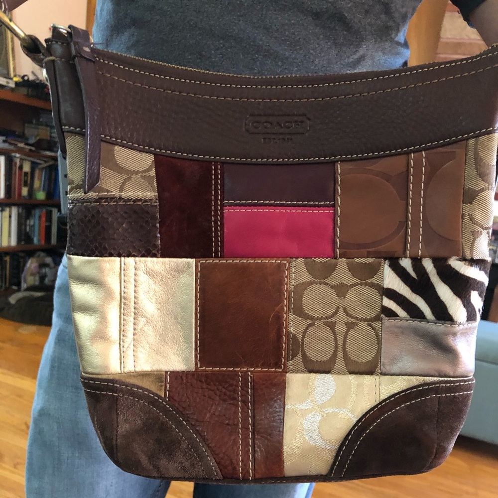 Brown Coach bag  used but in great condition